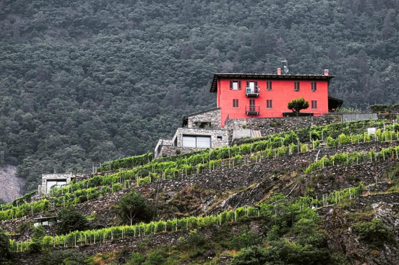 Bed and Breakfast Ca Rossa #Exclusive Sondrio Exteriér fotografie