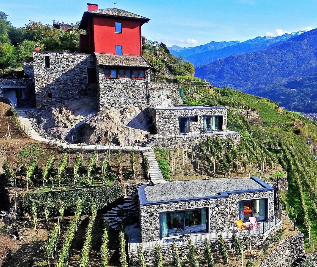Bed and Breakfast Ca Rossa #Exclusive Sondrio Exteriér fotografie